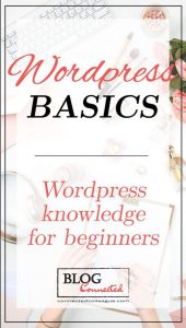 wordpress basics poster