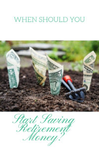when should you start saving retirement money