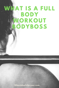 woman with exercise bar