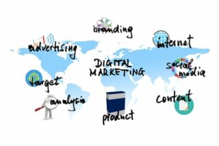 what exactly is digital marketing world map